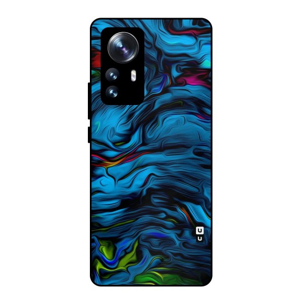 Beautiful Abstract Design Art Metal Back Case for Xiaomi 12 Pro