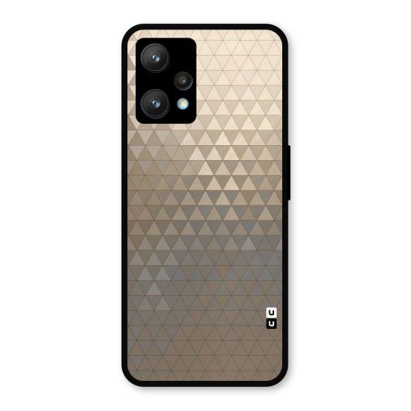 Beautiful Golden Pattern Metal Back Case for Realme 9 Pro Plus 5G