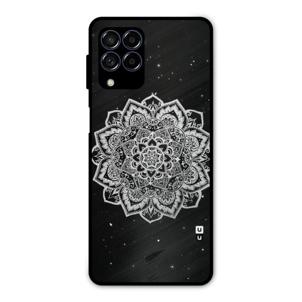Beautiful Mandala Design Metal Back Case for Galaxy M53 5G