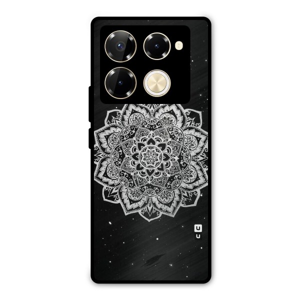 Beautiful Mandala Design Metal Back Case for Infinix Note 40 Pro