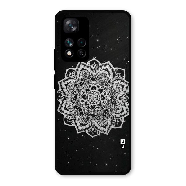 Beautiful Mandala Design Metal Back Case for Xiaomi 11i Hypercharge 5G