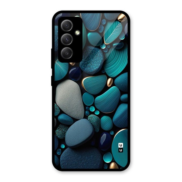 Beautiful Pebble Stones Glass Back Case for Galaxy A34