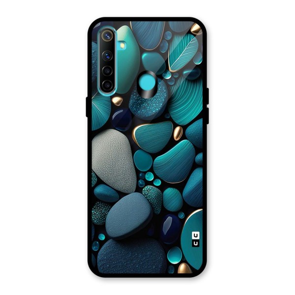 Beautiful Pebble Stones Glass Back Case for Realme 5