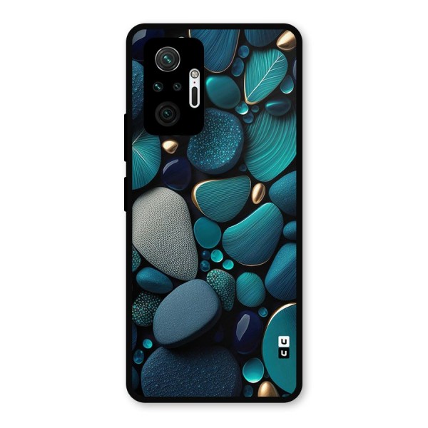 Beautiful Pebble Stones Metal Back Case for Redmi Note 10 Pro