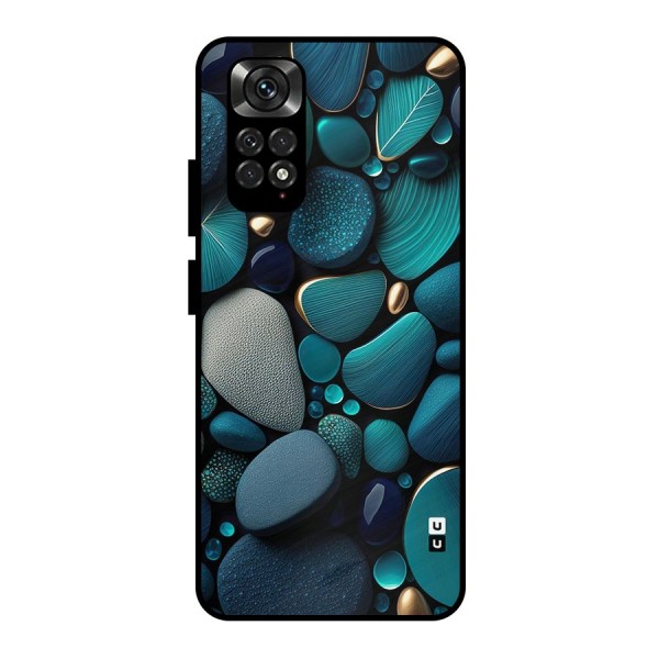 Beautiful Pebble Stones Metal Back Case for Redmi Note 11 Pro