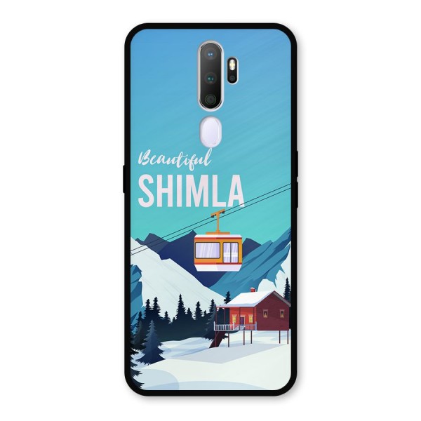 Beautiful Shimla Metal Back Case for Oppo A9 (2020)