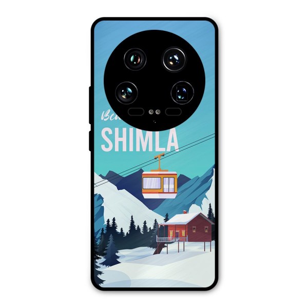 Beautiful Shimla Metal Back Case for Xiaomi 14 Ultra