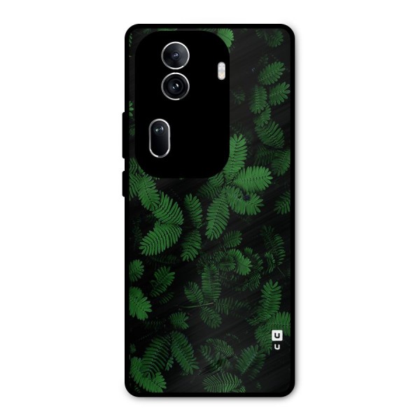 Beautiful Touch Me Not Metal Back Case for Oppo Reno11 Pro 5G