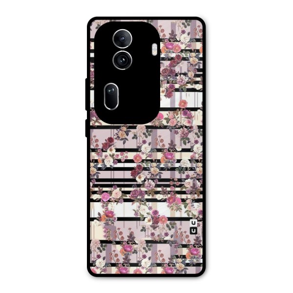 Beauty In Floral Metal Back Case for Oppo Reno11 Pro 5G