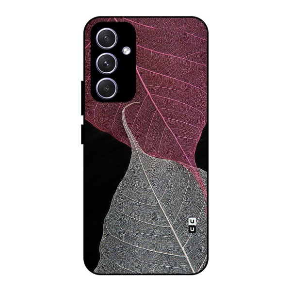 Beauty Leaf Metal Back Case for Galaxy A54