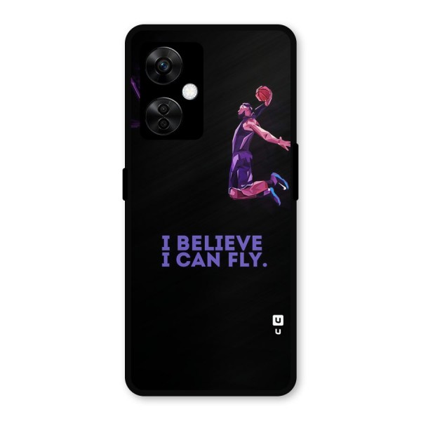 Believe And Fly Metal Back Case for OnePlus Nord CE 3 Lite