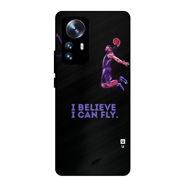 Believe And Fly Metal Back Case for Xiaomi 12 Pro