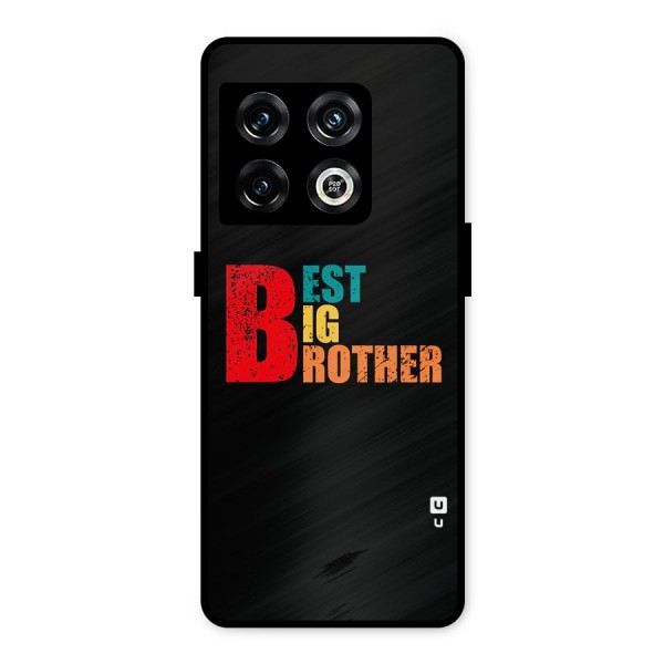 Best Big Brother Metal Back Case for OnePlus 10 Pro 5G
