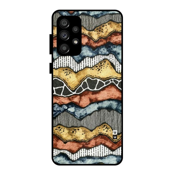 Best Texture Pattern Metal Back Case for Galaxy A73 5G