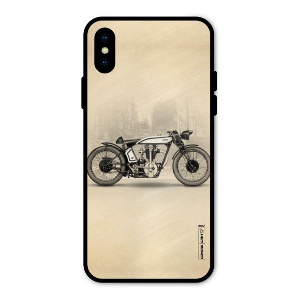 Bike Ride Metal Back Case for iPhone X