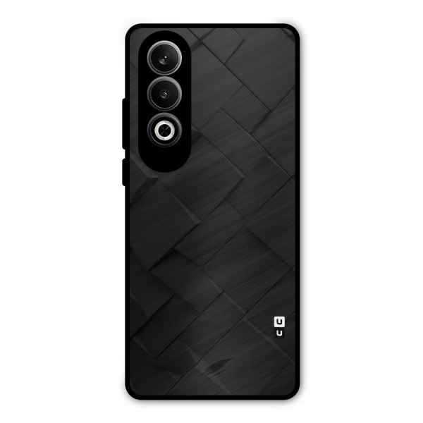 Black Elegant Design Metal Back Case for OnePlus Nord CE4