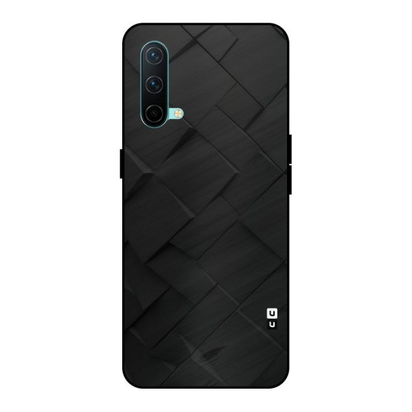 Black Elegant Design Metal Back Case for OnePlus Nord CE 5G