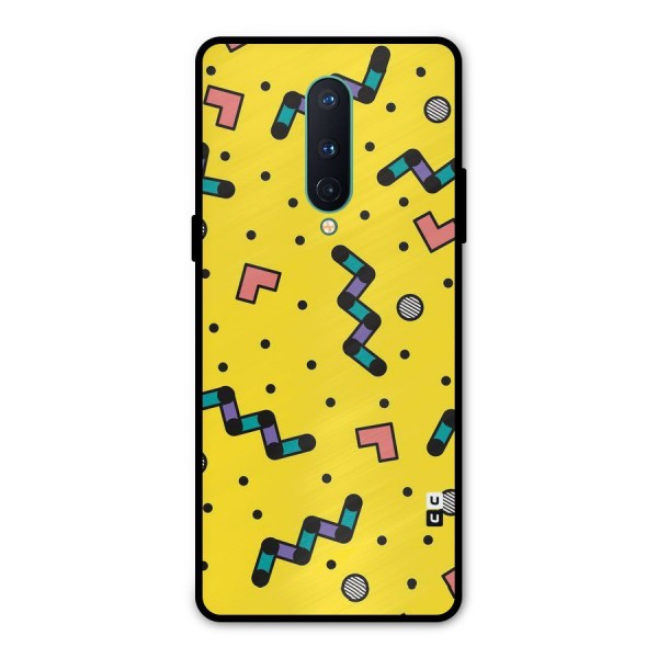 Block Shades Metal Back Case for OnePlus 8