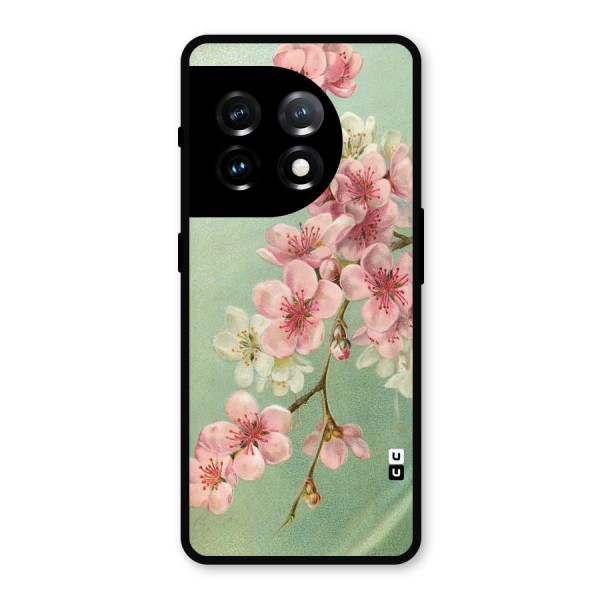 Blossom Cherry Design Metal Back Case for OnePlus 11