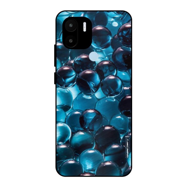 Blue Abstract Balls Metal Back Case for Redmi A1+