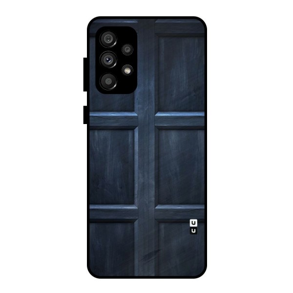 Blue Door Design Metal Back Case for Galaxy A73 5G
