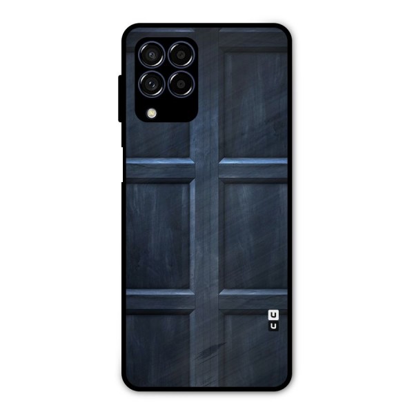 Blue Door Design Metal Back Case for Galaxy M53 5G