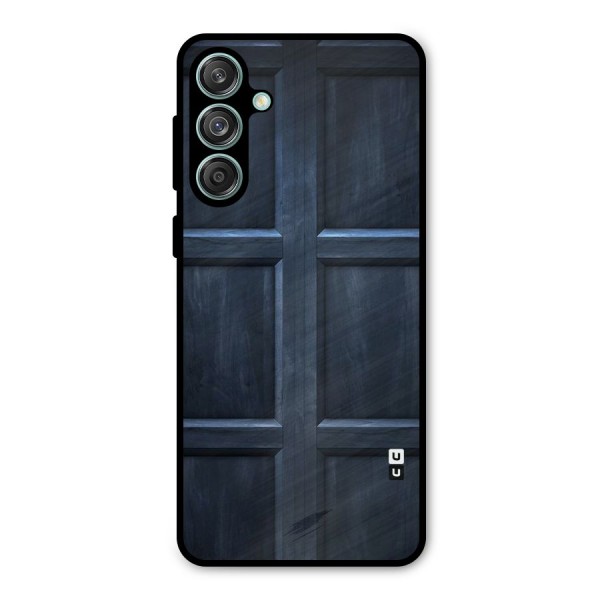 Blue Door Design Metal Back Case for Galaxy M55 5G