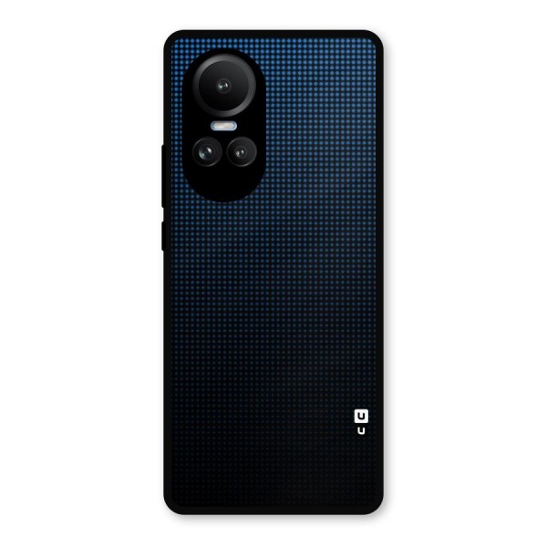 Blue Dots Shades Metal Back Case for Oppo Reno10 Pro