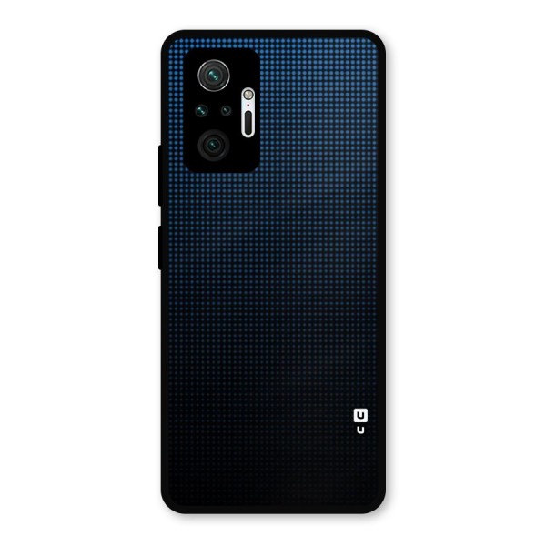 Blue Dots Shades Metal Back Case for Redmi Note 10 Pro