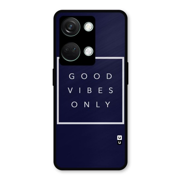 Blue White Vibes Metal Back Case for OnePlus Nord 3