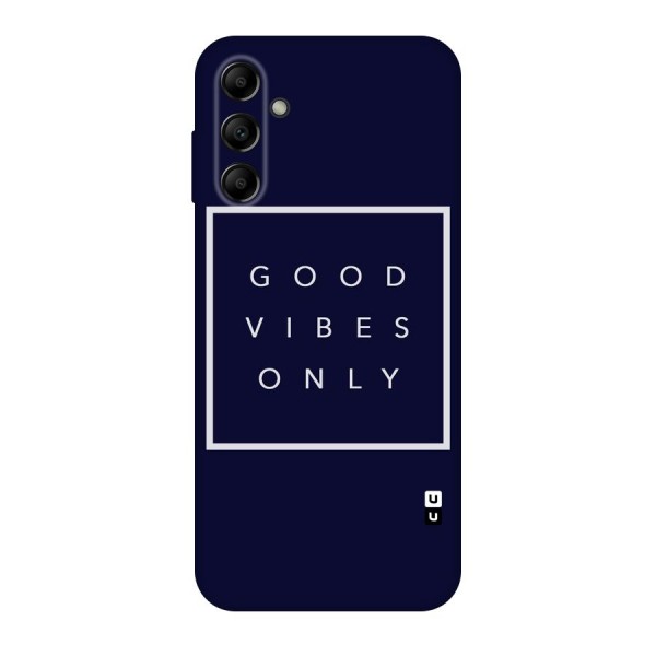 Blue White Vibes Original Polycarbonate Back Case for Galaxy A14 5G