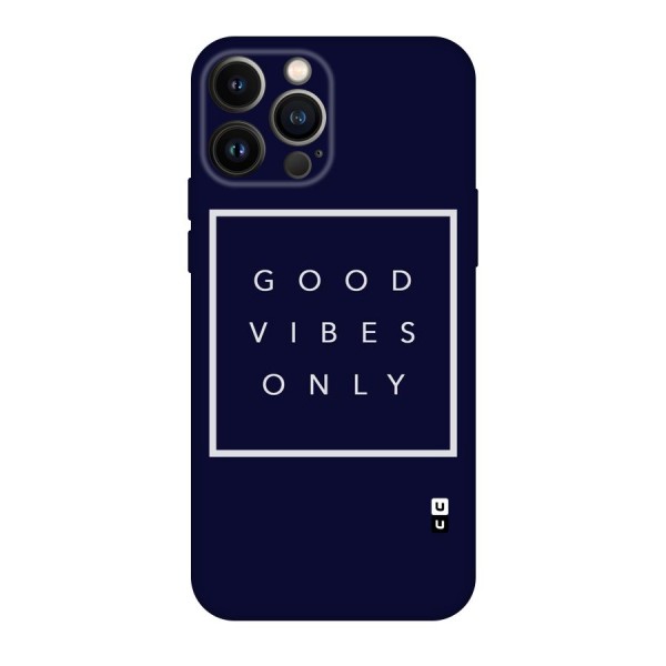 Blue White Vibes Original Polycarbonate Back Case for iPhone 13 Pro Max