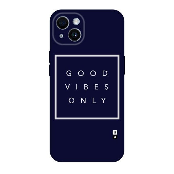 Blue White Vibes Original Polycarbonate Back Case for iPhone 14