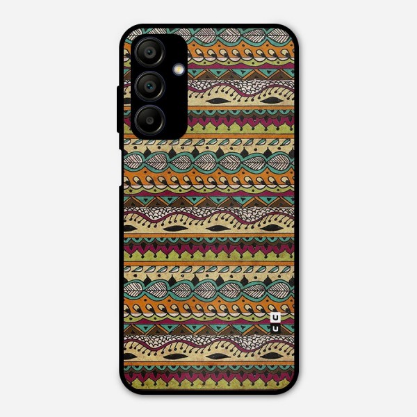 Bohemian Style Aztec Art Metal Back Case for Galaxy A15 5G