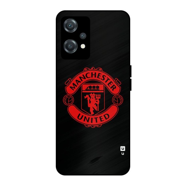 Bold Mancheter United Metal Back Case for OnePlus Nord CE 2 Lite 5G