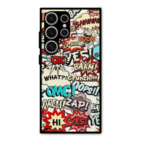 Boom Zap Metal Back Case for Galaxy S24 Ultra