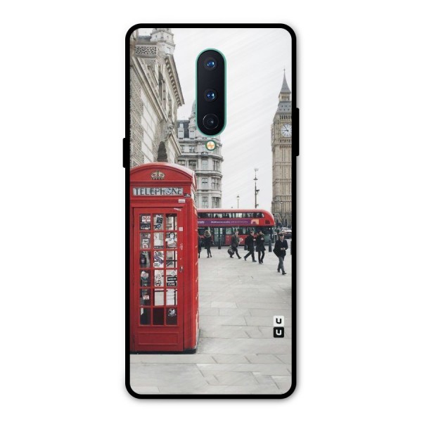 Booth In Red Metal Back Case for OnePlus 8
