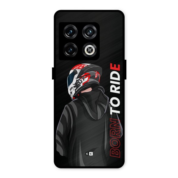 Born To Ride Metal Back Case for OnePlus 10 Pro 5G