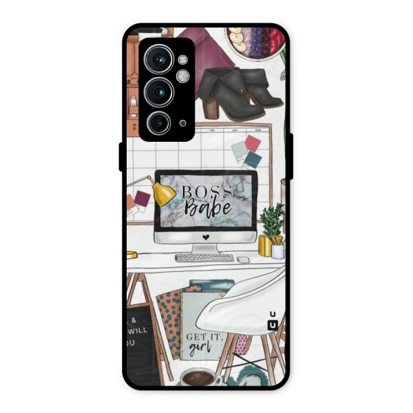 Boss Babe Metal Back Case for OnePlus 9RT 5G