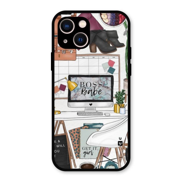 Boss Babe Metal Back Case for iPhone 13