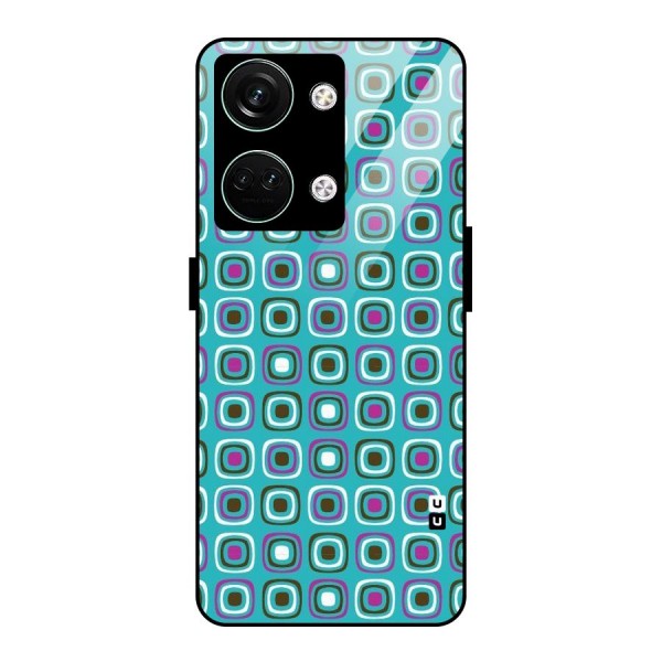 Boxes Tiny Pattern Glass Back Case for Oneplus Nord 3