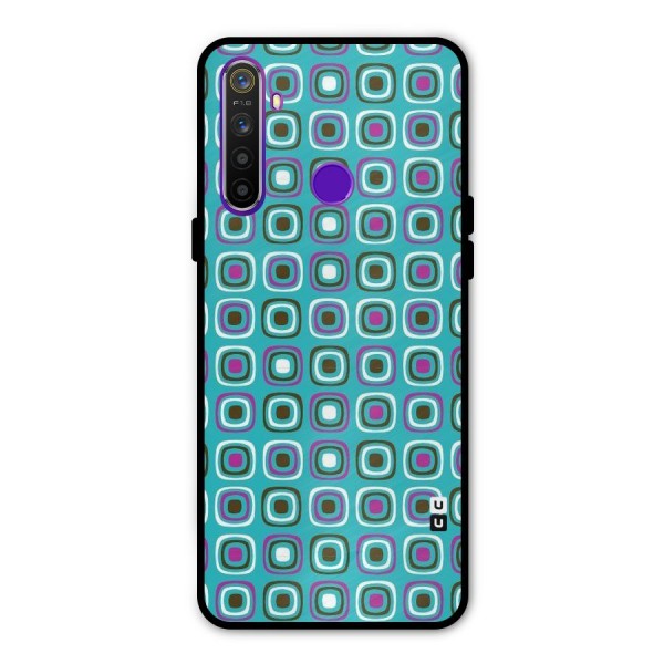 Boxes Tiny Pattern Glass Back Case for Realme 5s