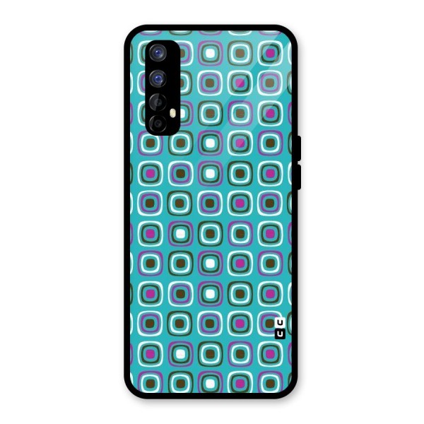 Boxes Tiny Pattern Glass Back Case for Realme 7