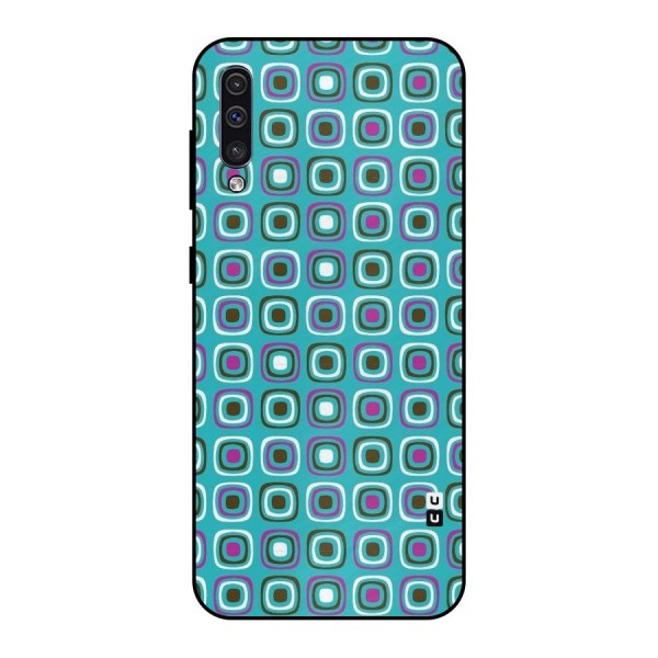 Boxes Tiny Pattern Metal Back Case for Galaxy A30s