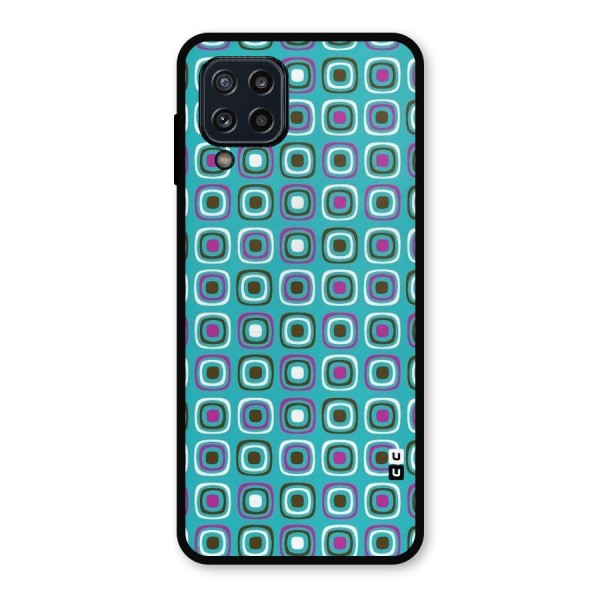 Boxes Tiny Pattern Metal Back Case for Galaxy M32