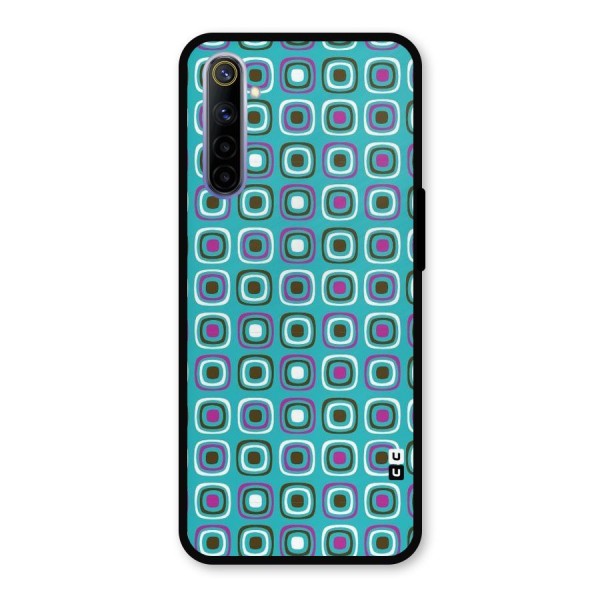 Boxes Tiny Pattern Metal Back Case for Realme 6
