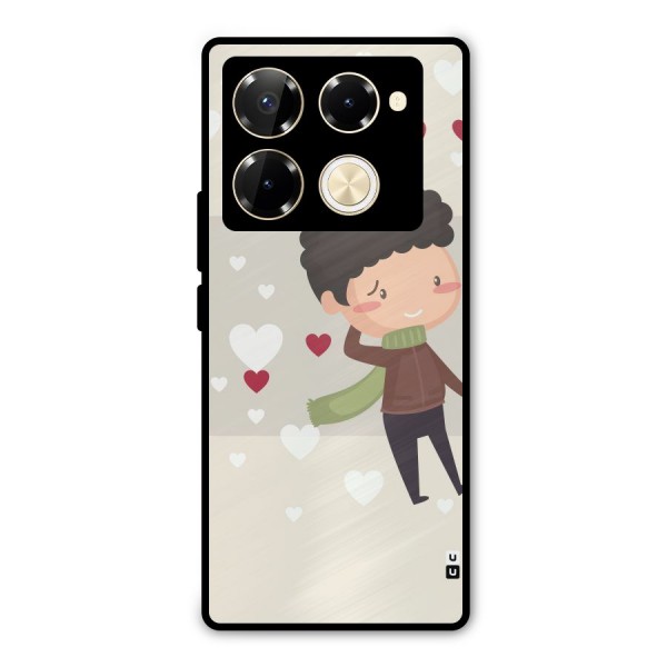 Boy in love Metal Back Case for Infinix Note 40 Pro