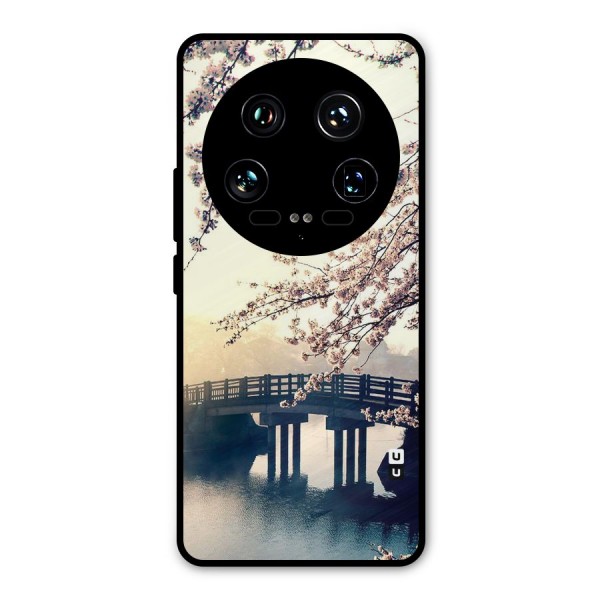 Bridge Blossom Metal Back Case for Xiaomi 14 Ultra