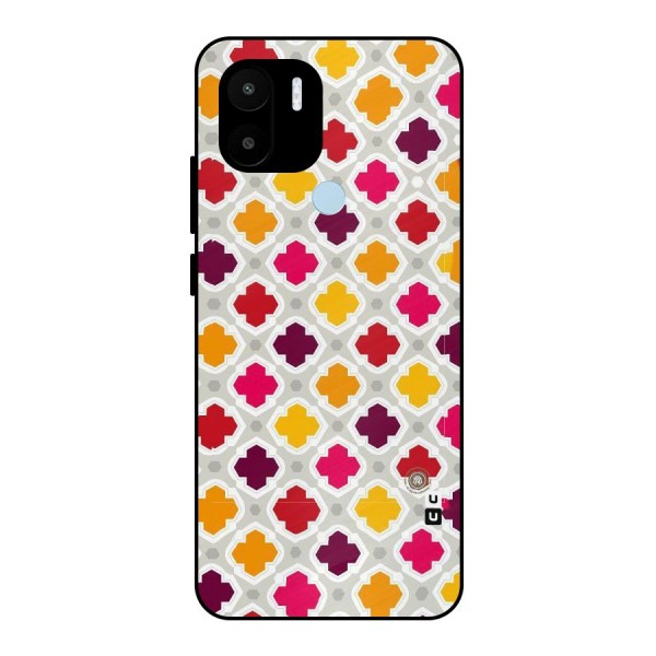 Bright Pattern Metal Back Case for Redmi A1+