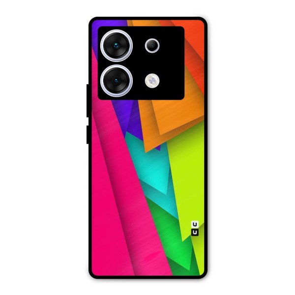 Bring In Colors Metal Back Case for Infinix Zero 30 5G